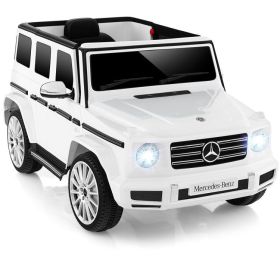 12V Battery Powered Licensed Mercedes-Benz G500 Kids Ride-on Car