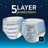 Goodnites Boys' Nighttime Bedwetting Underwear Size L, 11 Count