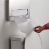 Pack of 200 Toilet Seat Covers. 1/4 Fold Disposable Potty Seat Cover Sheets. White Seat Covers for Public Washrooms; Travel. One-ply; Biodegradable; Q
