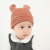 Red Baby Cute Ear Striped Hat