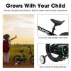 C14112A Ecarpat Kids' Bike 14 Inch Wheels, 1-Speed Boys Girls Child Bicycles For 3-5 Years, With Removable Training Wheels Baby Toys, Coaster+U Brake