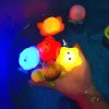 Baby Cute Induction Luminous Animal Bath Toys Bathtub Colorful LED Lighting Toys Waterproof for Toddler Infant Boys Girls Gift