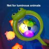 Baby Cute Induction Luminous Animal Bath Toys Bathtub Colorful LED Lighting Toys Waterproof for Toddler Infant Boys Girls Gift