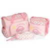 4Pcs Diaper Bag Tote Set Baby Napping Changing Bag Shoulder Mummy Bag with Diaper Changing Pad